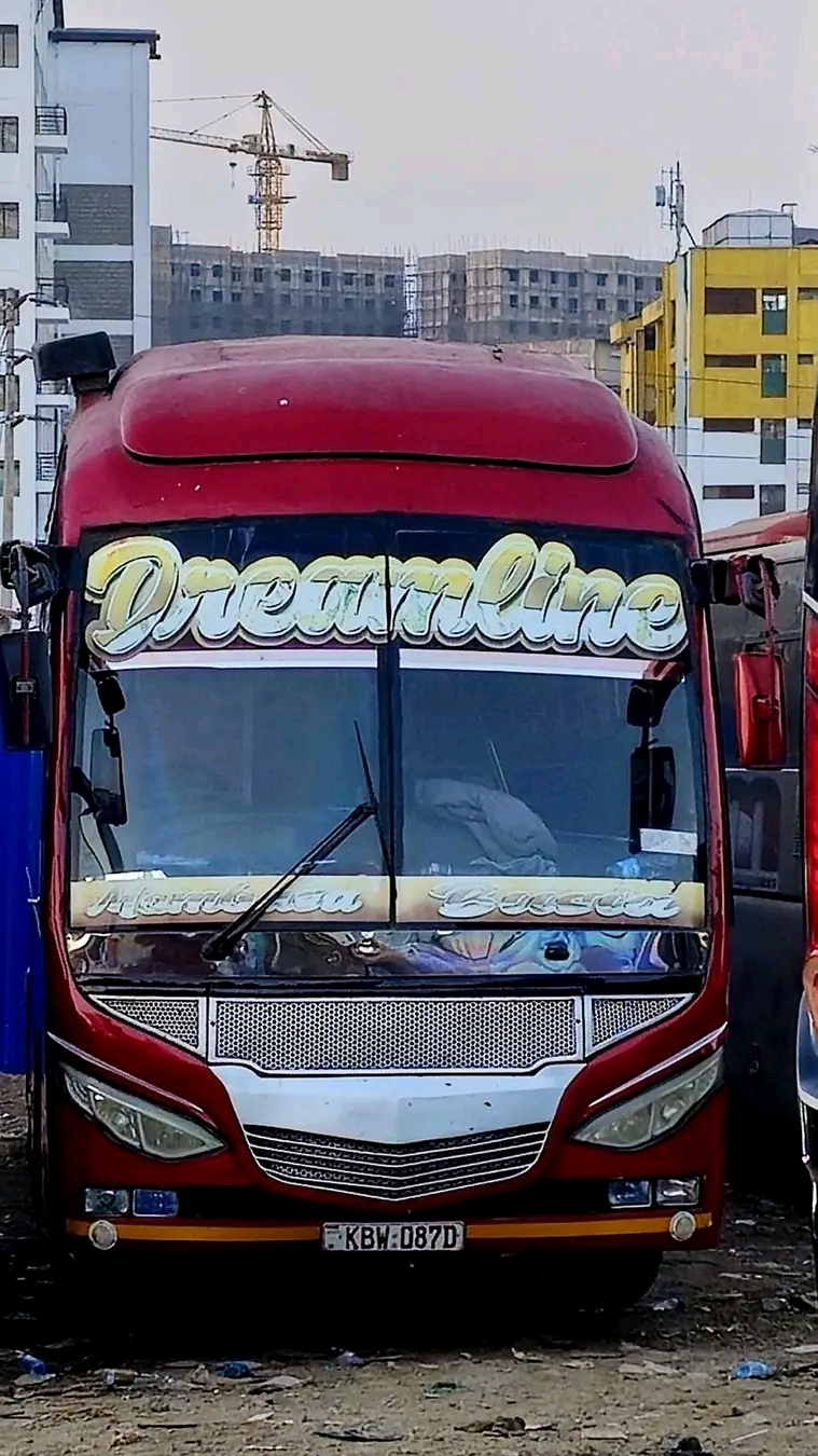 Dreamline Express bus ready for departure